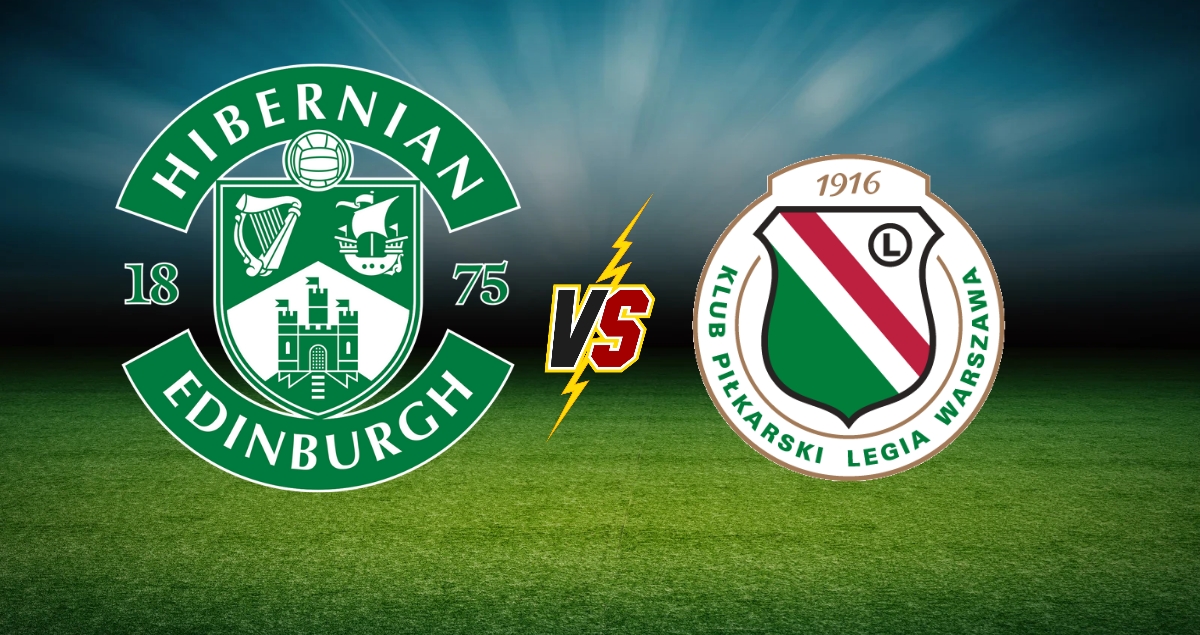 match Hibernian FC contre Legia Varsovie