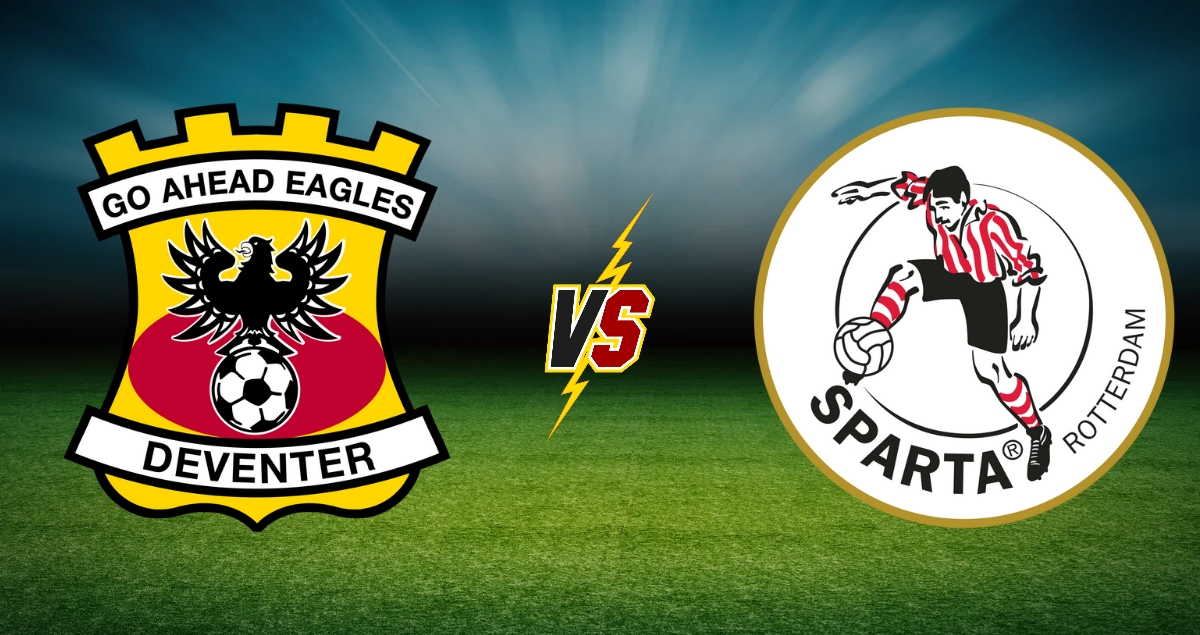 match Go Ahead Eagles contre Sparta Rotterdam