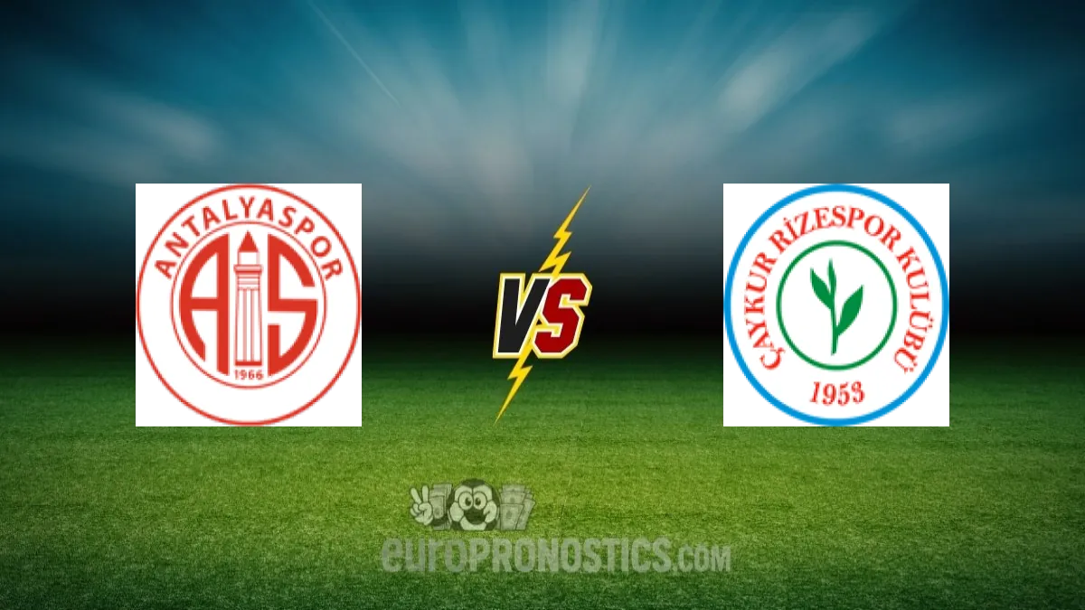 Antalyaspor vs Rizespor — pronostic