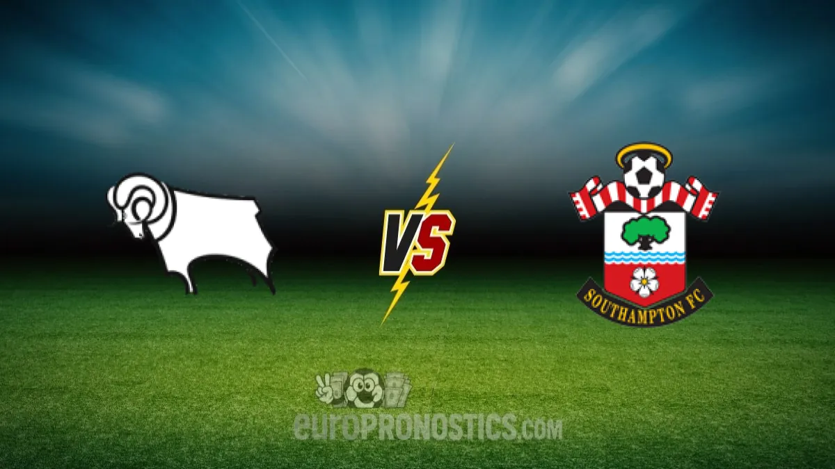 Derby County vs Southampton — pronostic