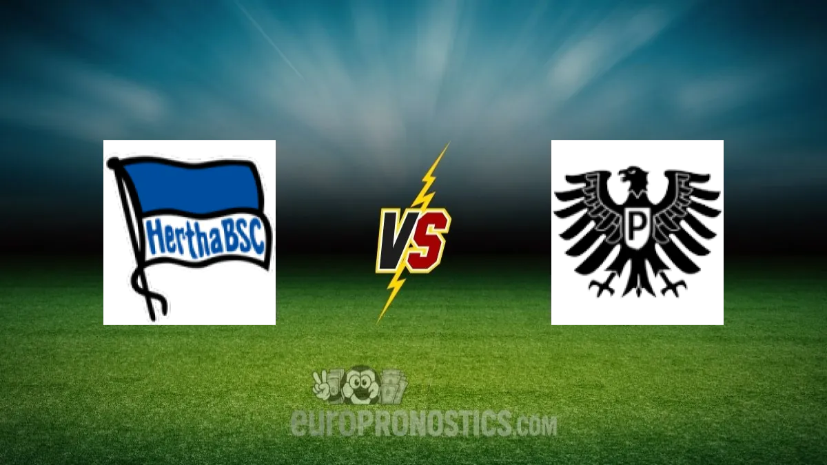 Hertha Berlin vs SC Preussen Munster — pronostic