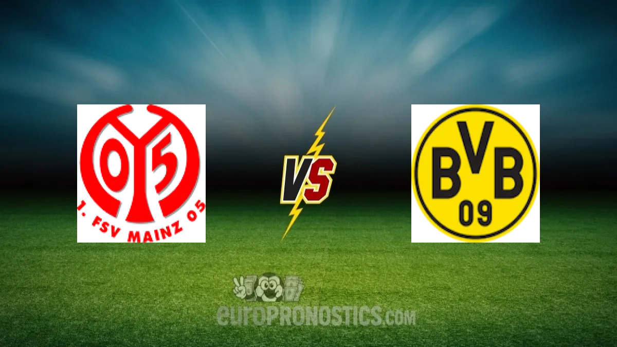 Mayence vs Borussia Dortmund — pronostic