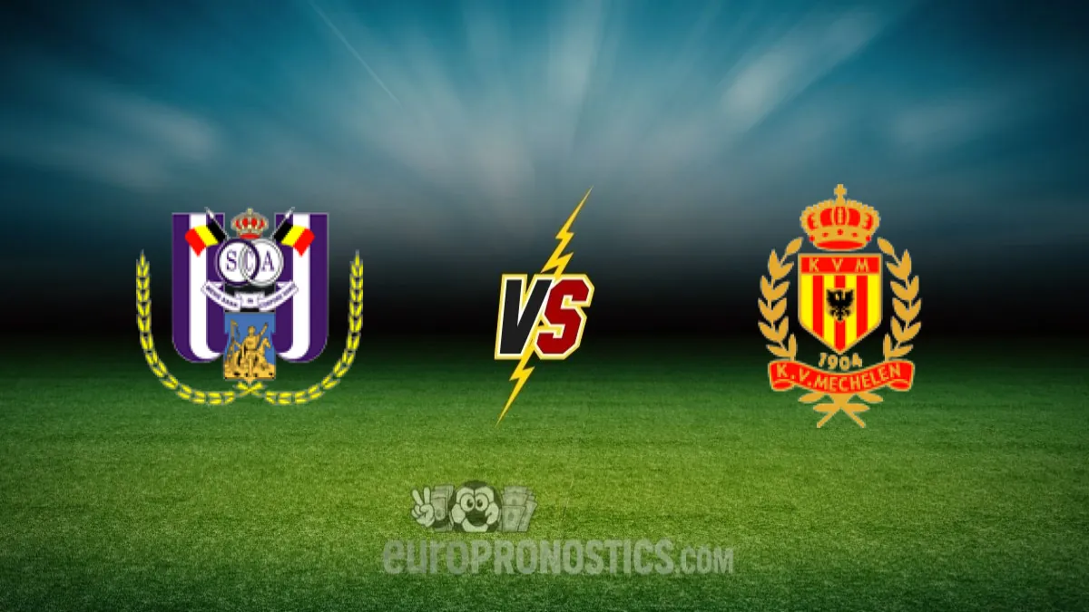 Anderlecht vs FC Malines — pronostic