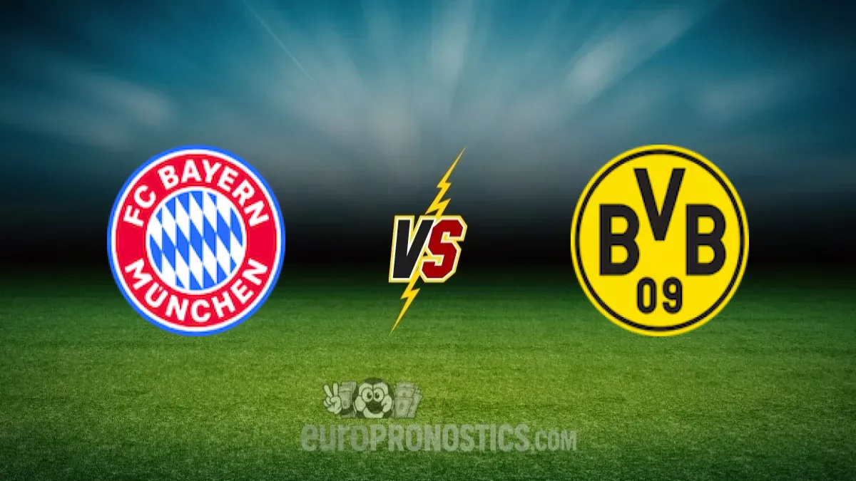 Bayern Munich vs Borussia Dortmund — pronostic