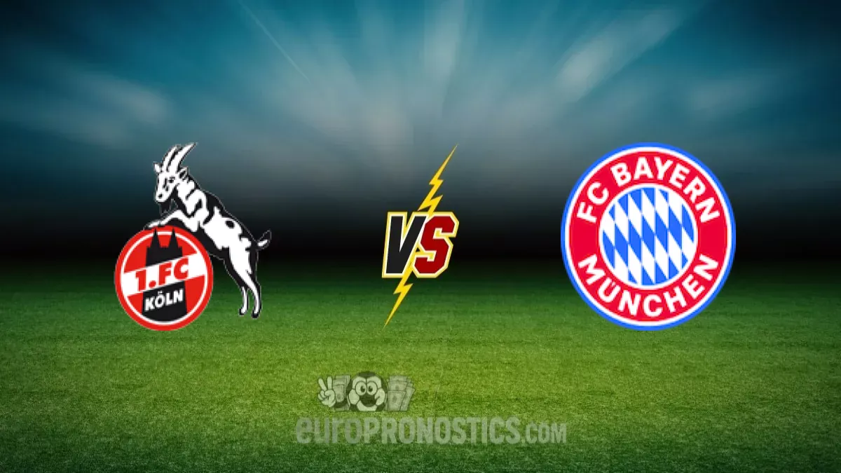 Cologne vs Bayern Munich — pronostic