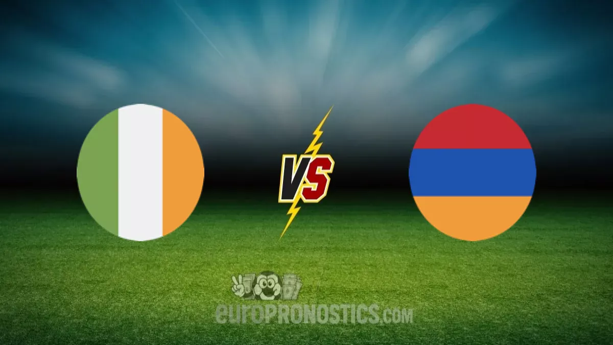 Irlande vs Arménie — pronostic