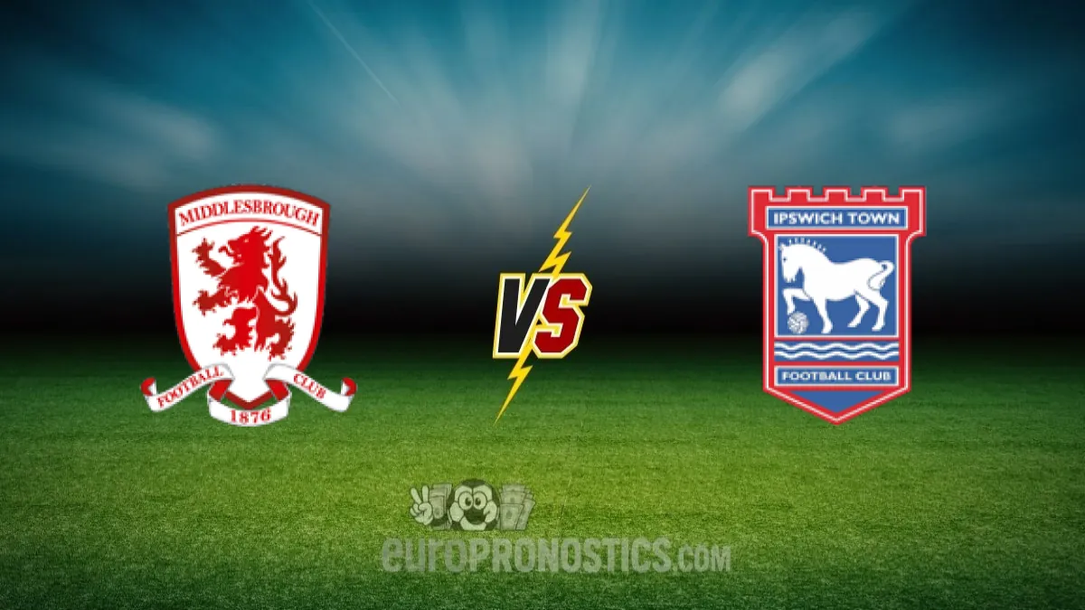 Middlesbrough vs Ipswich Town — pronostic