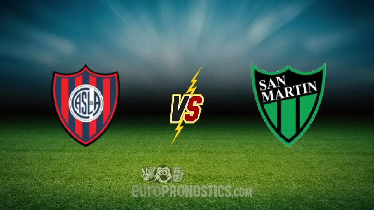 San Lorenzo vs CA San Martin — pronostic