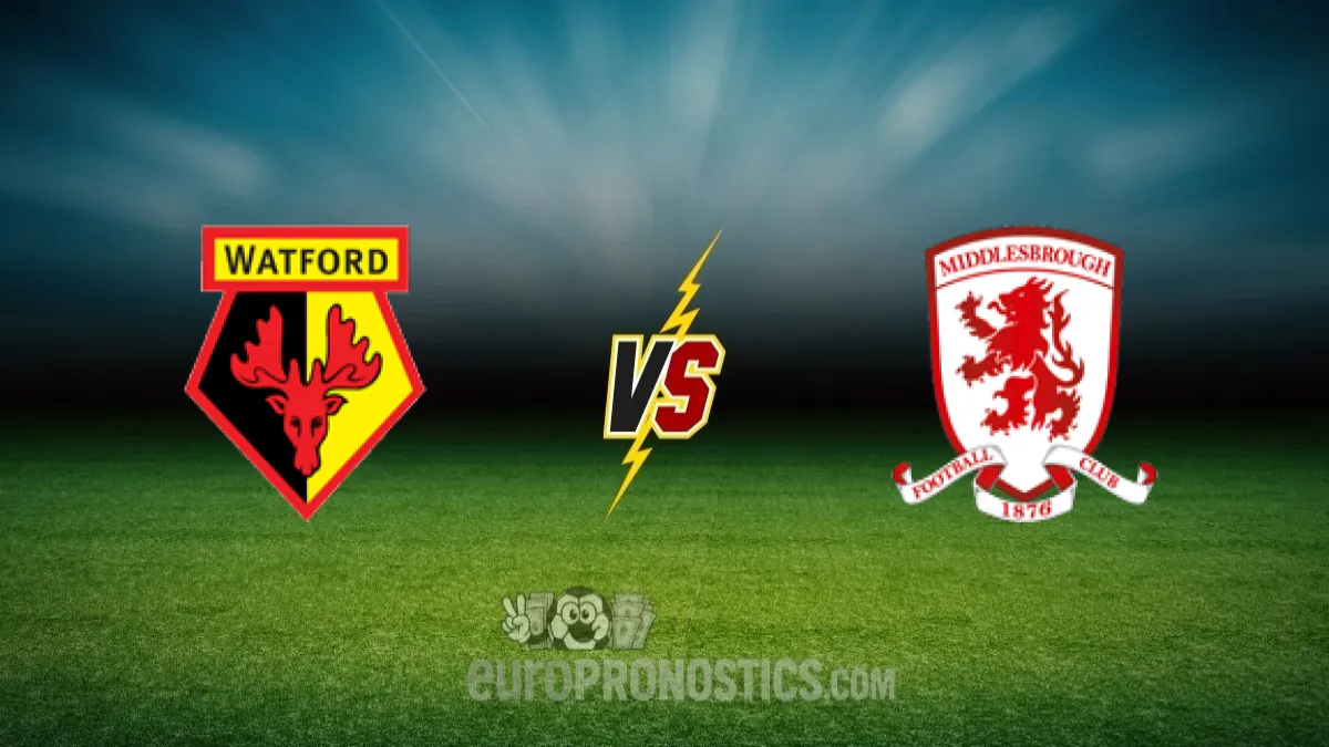 Watford vs Middlesbrough — pronostic