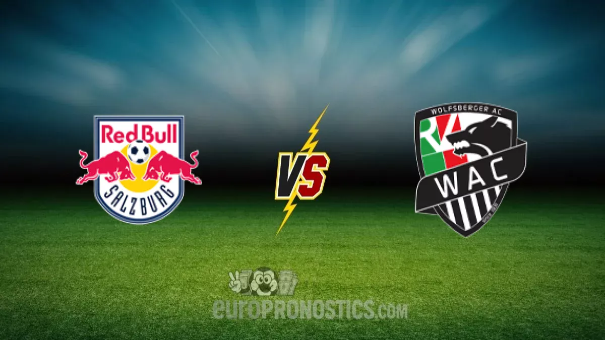 pronostic FC Salzbourg Wolfsberger AC - Admiral Bundesliga Autriche