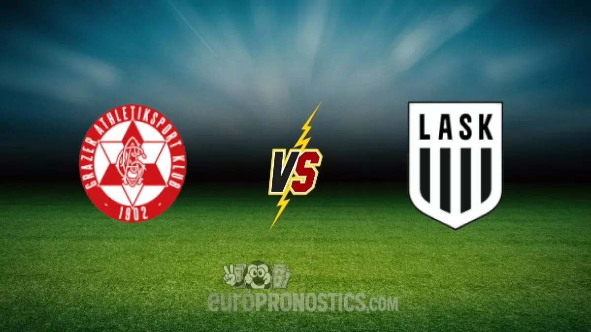 pronostic Grazer Ak Lask Linz - Admiral Bundesliga Autriche