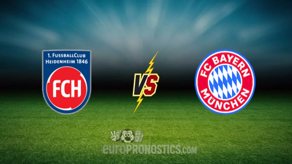 pronostic Heidenheim Bayern Munich