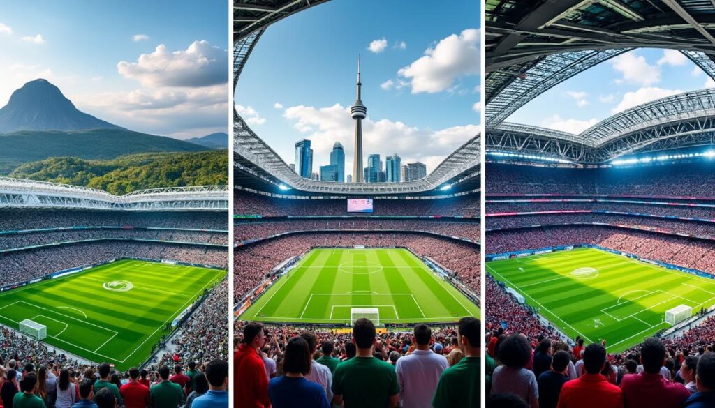 découvrez tous les lieux où se dérouleront les matchs de la coupe du monde 2026, les stades emblématiques et les villes hôtes de cet événement sportif international.