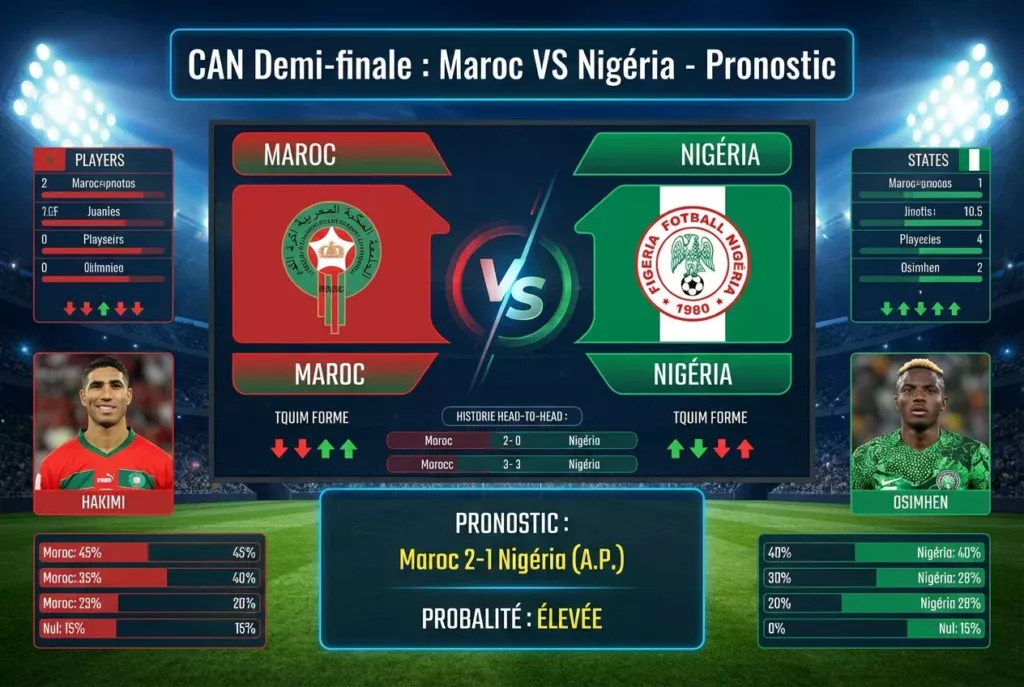 Maroc VS Nigéria