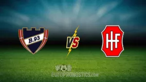 pronostic B93 Copenhagen Hvidovre IF