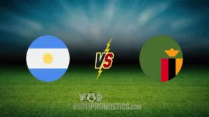 pronostic Argentina Zambia