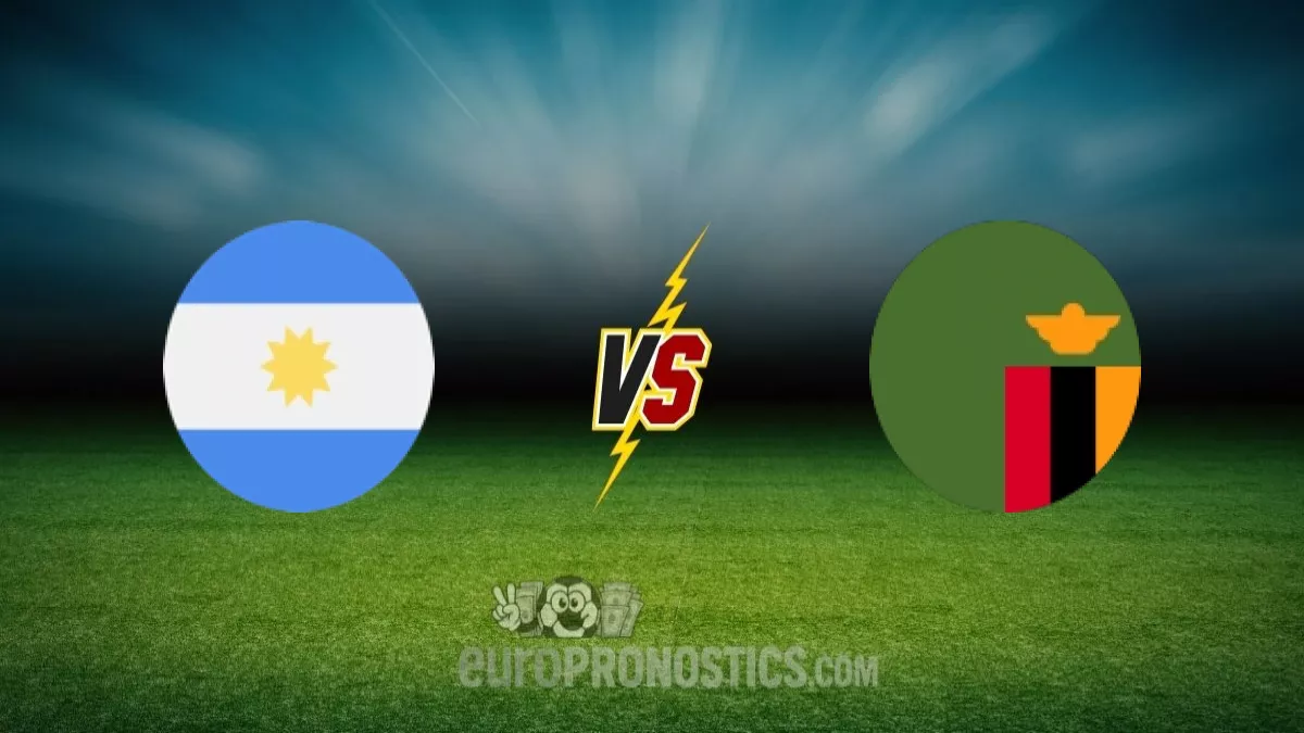pronostic Argentina Zambia