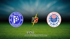 pronostic FK Radnik Bijeljina Zrinjski Mostar