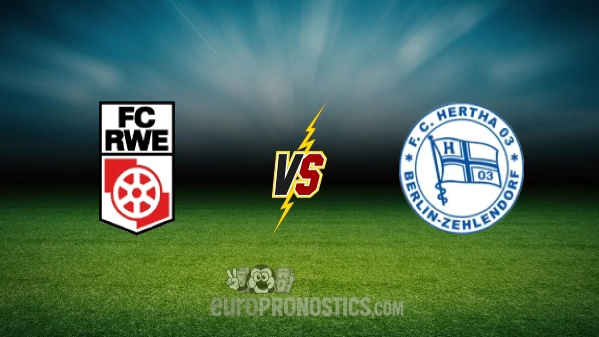 pronostic Erfurt Hertha 03 Z.