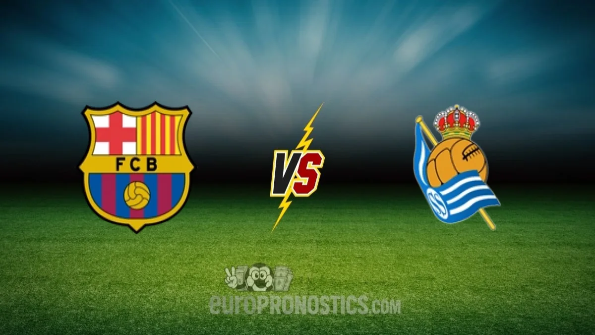 pronostic FC Barcelona Real Sociedad San Sebastian