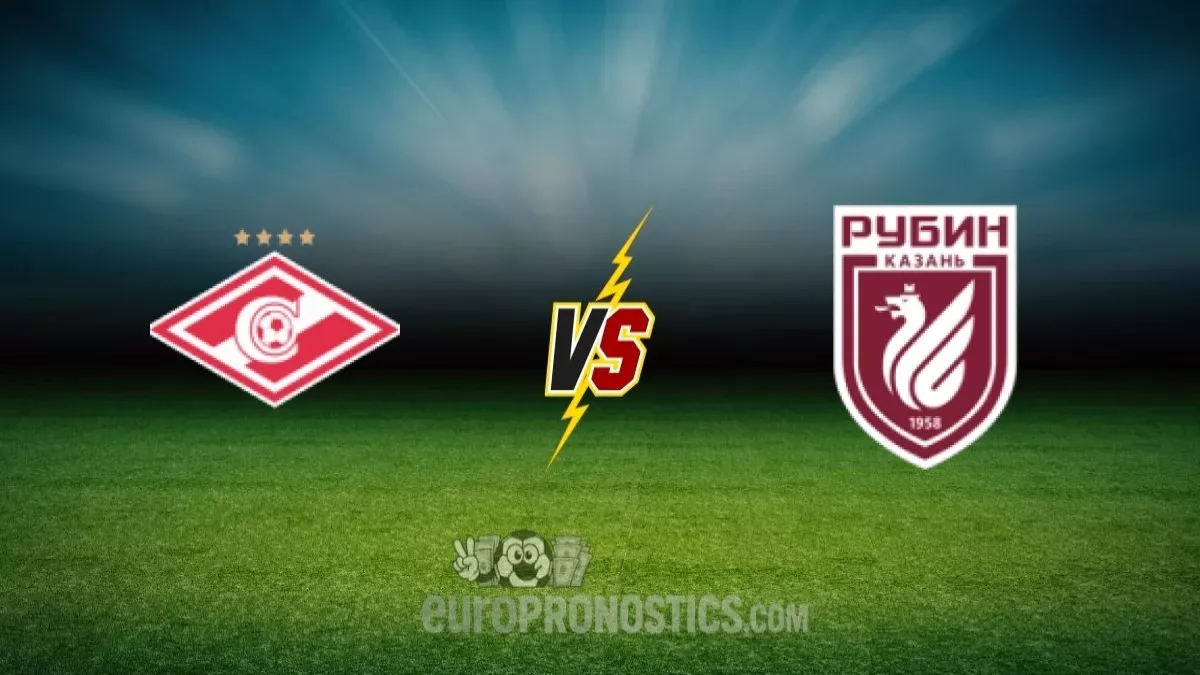 pronostic Spartak Moscow Rubin Kazan