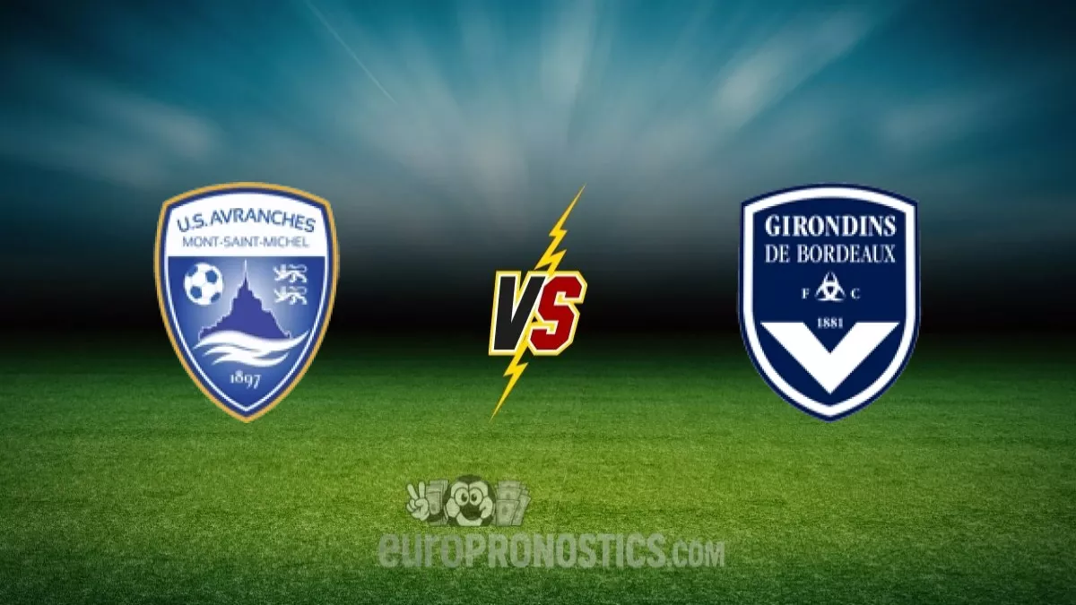 pronostic US Avranches Bordeaux