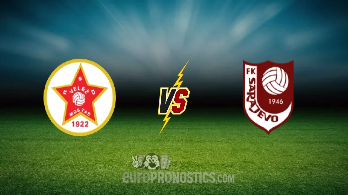 pronostic Velez Mostar Sarajevo