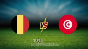 pronostic Belgique Tunisie