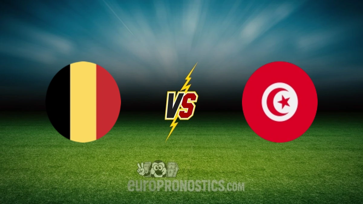pronostic Belgique Tunisie