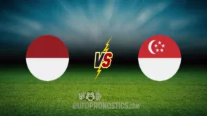 pronostic Indonesia W Singapore W