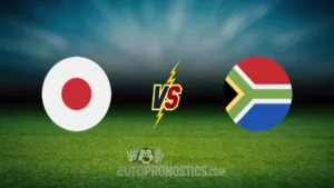 pronostic Japon W Afrique du Sud W