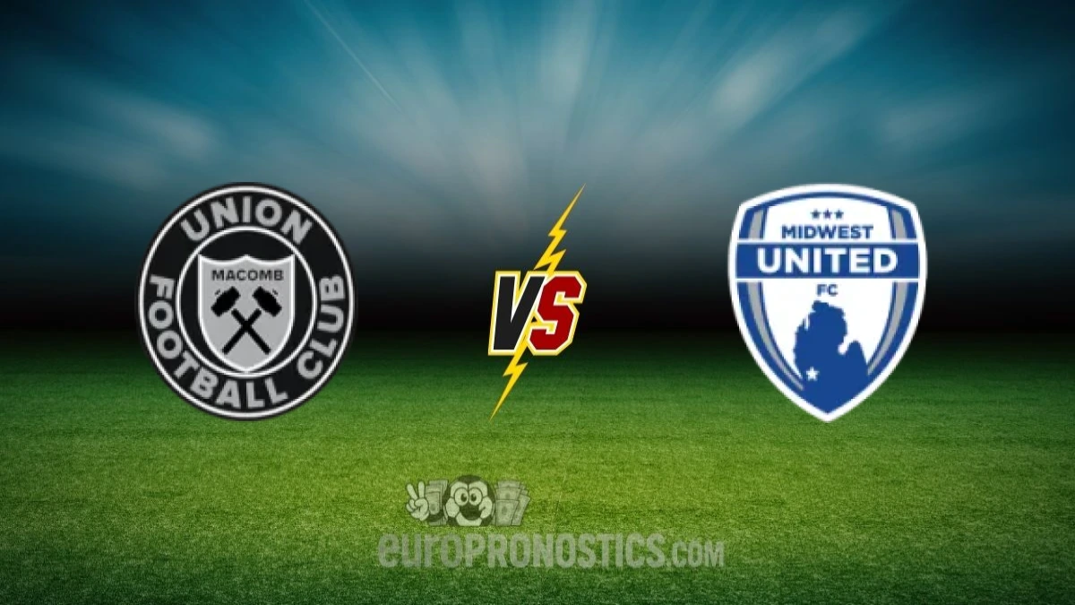 pronostic Union FC Macomb Midwest United FC